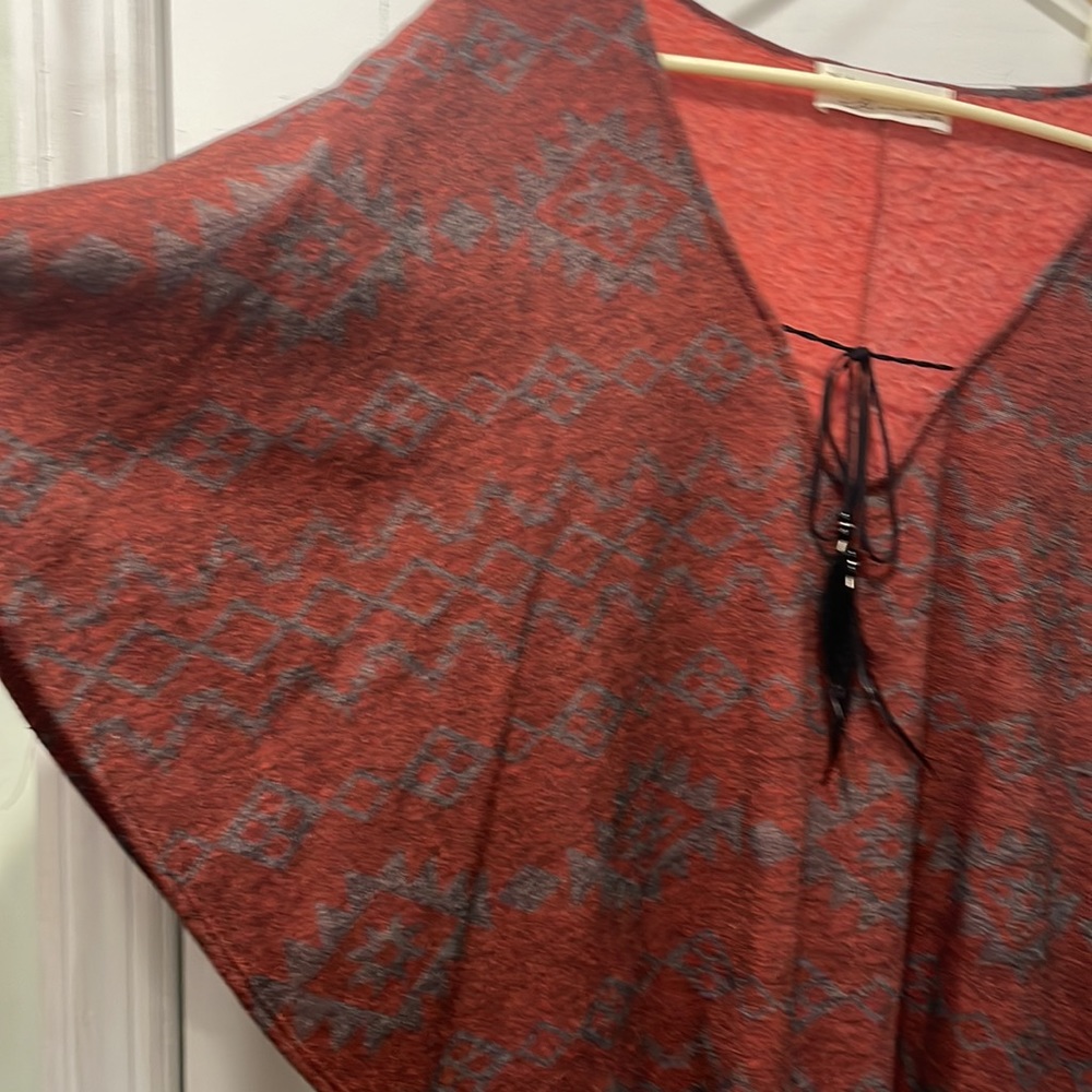 Native American Style Poncho View 3